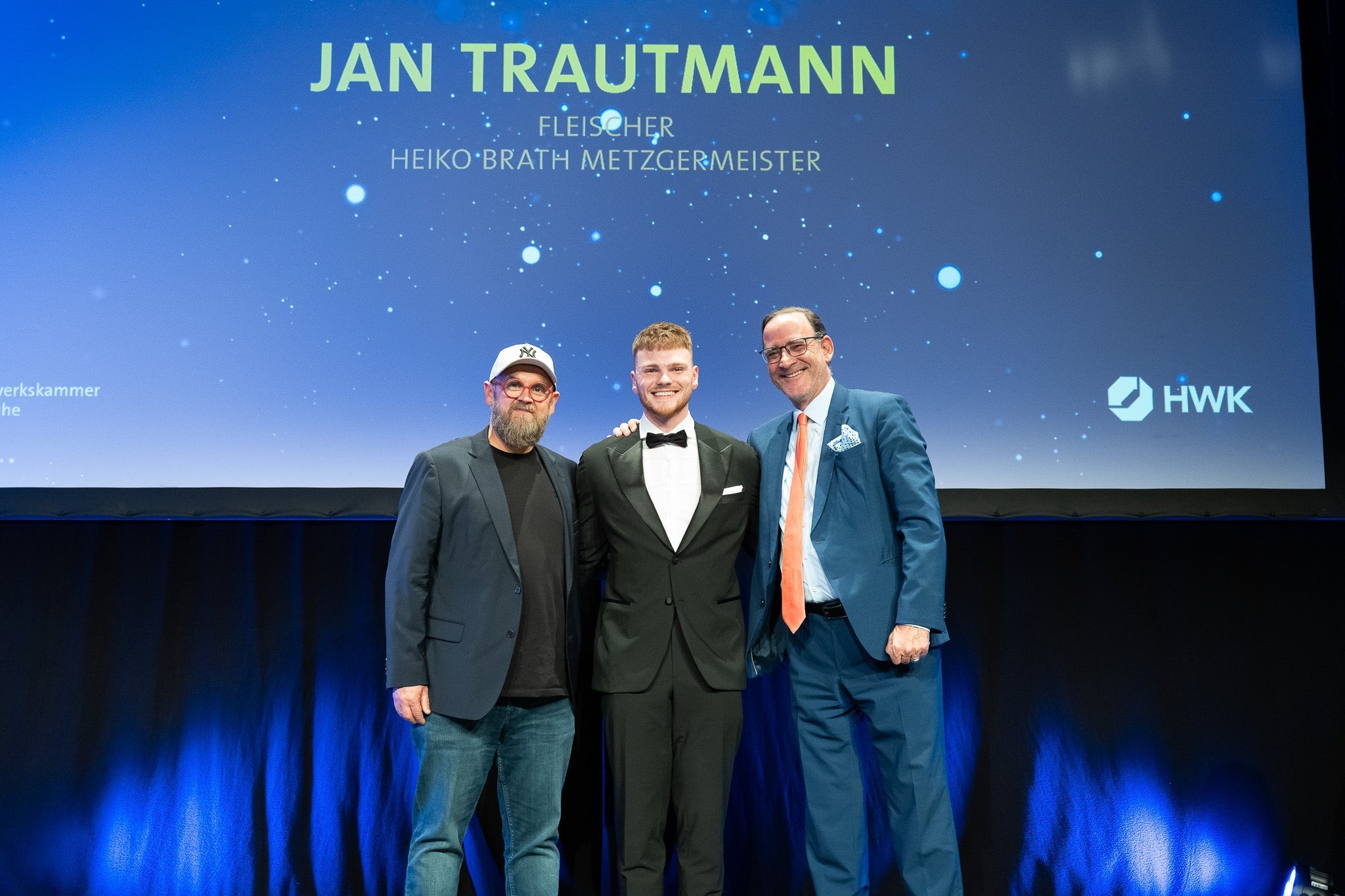 Jan Trautman & Heiko Brath bei der Verleihung