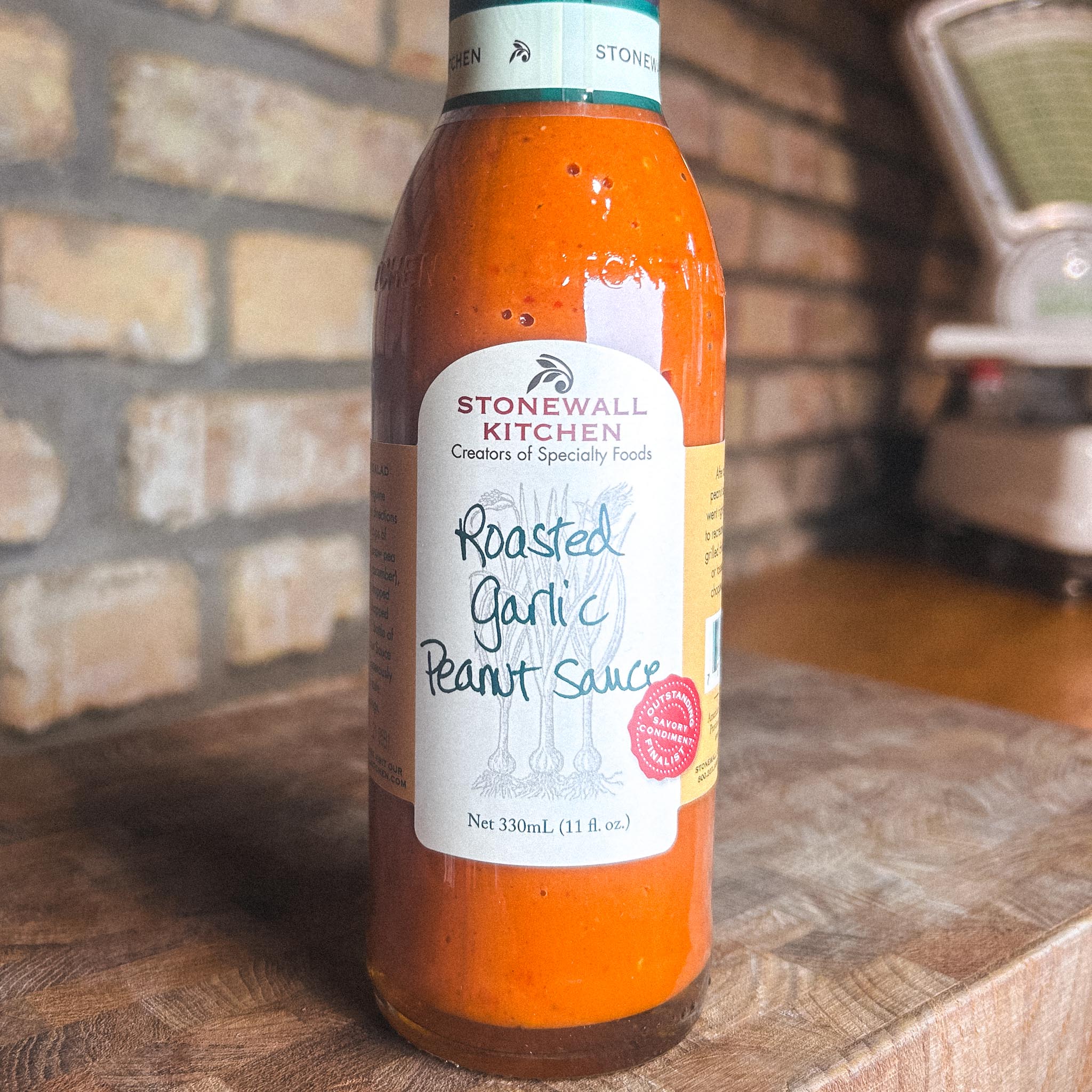 Roasted Garlic Peanut Sauce
